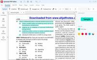 Screenshot of Annotating a PDF with Highlight Text, Strikethrough, Squiggly Line