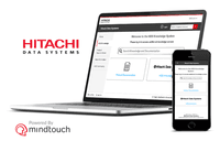 Screenshot of Example MindTouch implementation from customer Hitachi Data Systems.