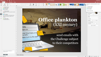 Screenshot of Presentation Editor