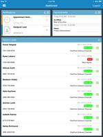 Screenshot of Easily update leads, get directions, and call your customers instantly.