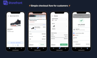 Screenshot of Storefront Checkout