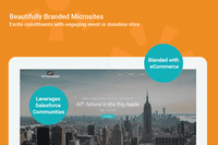 Screenshot of Beautifully branded microsites