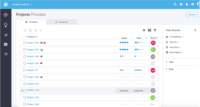 Screenshot of product management tool