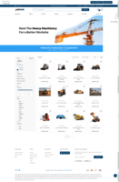 Screenshot of YoRent - Heavy Equipment Rental Marketplace Platform