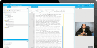 Screenshot of the presentation creation interface.