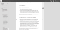 Screenshot of Writing & Review: Document co-creation.
