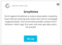 Screenshot of GreyNoise Intelligence