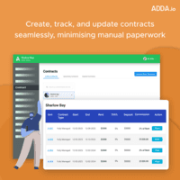 Screenshot of Create, Track and Update contracts