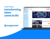 Screenshot of And make transforming ideas come to life