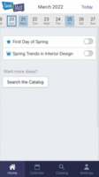 Screenshot of Simply toggle on the posts you want to publish to your social media channels