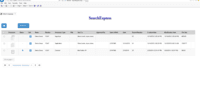 Screenshot of Search hit list