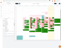 Screenshot of See appointments and events on a team's calendar.