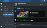 Screenshot of Give your eyes the respite they deserve from your blaring white screen with HipChat dark mode!