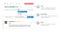 Screenshot of Tools designed specifically for team collaboration on customer support