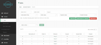 Screenshot of RRX-Dashboard is the backbone of a subscription eCommerce. It allows the management of all the processes of a subscription business.