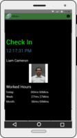 Screenshot of NCheck Android Client