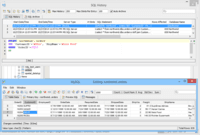Screenshot of The Excel-like Table Data Editor of Aqua Data Studio.