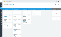 Screenshot of Managing job applicants can be challenging, especially when a lot of resumes are rolling in. Eddy makes things easy with an easy-to-use drag and drop pipeline. Customize your pipeline stages, automate email actions, and effectively manage every applicant that submits a resume.
