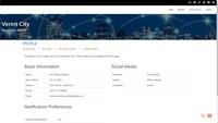 Screenshot of Case Management Professional: Customer Portal