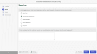 Screenshot of Customer satisfaction