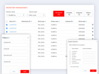 Screenshot of SDP - Inventory Management