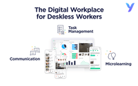 Screenshot of Digital Workplace for Deskless Workers - A digital workplace to empower deskless and frontline teams through efficient task management, streamlined communication and microlearning.