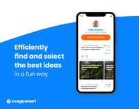 Screenshot of Efficiently find and select the best ideas in a fun way