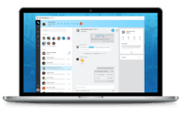 Screenshot of The Intermedia Unite Desktop App brings together all your essential collaboration tools together, making teamwork easier than ever.