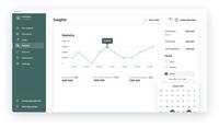 Screenshot of Our Insights page helps merchants track their performance over time.
