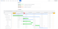 Screenshot of Turn Confluence into an alternative to Microsoft Project. A solution for creating Gantt Charts and utilizing complex functions such as rollups and progress lines on every Confluence page.