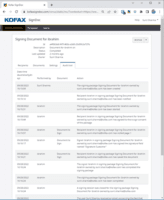 Screenshot of Workflows are transparent with detailed audit trails