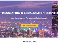 Screenshot of Translation & Localization Services
Localization Partner for Your Global Market