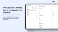 Screenshot of Custom activities that represent product-qualifying actions or behaviors that lead to growth, that can be used to enter people into customer journeys, create target audiences, or build reports and dashboards.