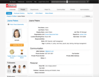 Screenshot of User Profile Page