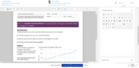 Screenshot of Grading Interface