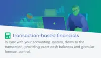 Screenshot of Transaction-Based Financials