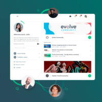 Screenshot of Community Platform