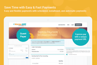 Screenshot of Save time with fast and easy payments