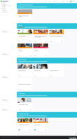 Screenshot of User View, LMS My Courses Page, Knowledge Anywhere