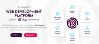 Screenshot of Web Development Platform