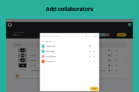 Screenshot of Add collaborators