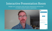 Screenshot of Interactive presentation room