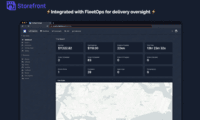 Screenshot of Storefront FleetOps Integrations