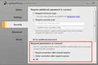 Screenshot of Splashtop Business Access - The solution enables users to connect with remote computers