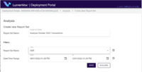 Screenshot of LumenVox deployment portal example 1