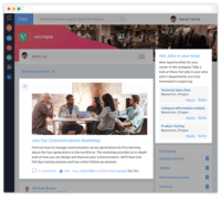 Screenshot of A tool that allows you to create a personalized employee experience.