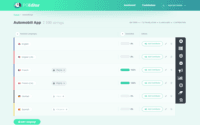 Screenshot of Project page - POEditor localization platform