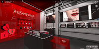Screenshot of YSL Virtual Showroom