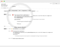 Screenshot of See a complete timeline of every individual in your database - inlcudes all web and form activitiy.