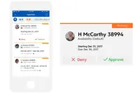 Screenshot of Dayforce Mobile - Scheduling